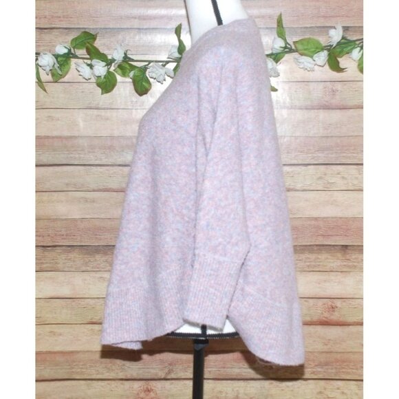 Lou & Gray for Loft Oversized Size XS Pull Over Sweater Crew Neck Dolman Sleeve - Picture 7 of 12